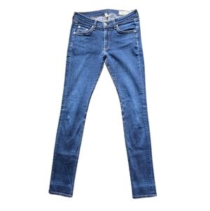 Rag & Bone Casual Summer Skinny Mid Rise Blue Denim Women's Jeans. Size 27